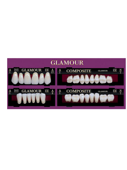 دندان مصنوعی گلامور(کامپوزیتی) GLAMOUR